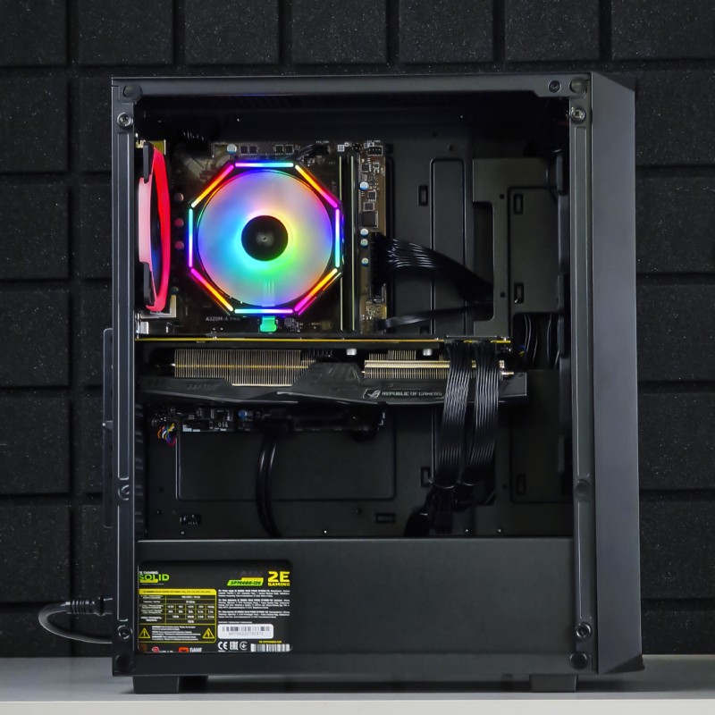 Ігровий комп'ютер Ryzen 5 1600 /  RX 5700XT 8GB "RED HELL"