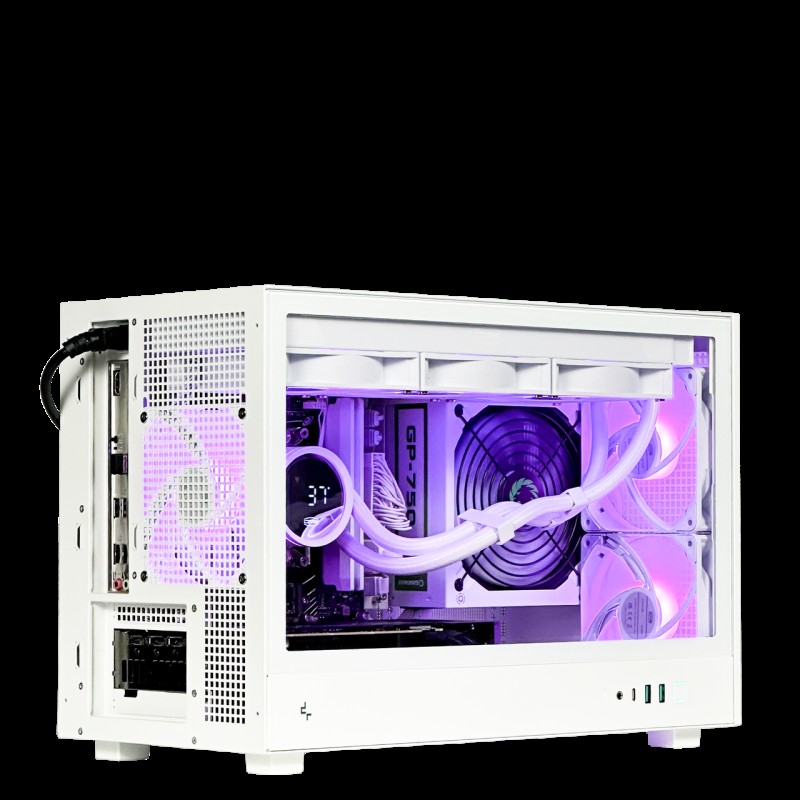 Ігровий ПК Game-X HEADRUSH — Ryzen 7500F + RTX 5060 | DDR5 | White Build