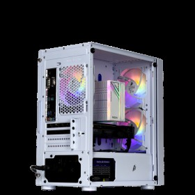 Ігровий ПК Game-X LOCKON — Ryzen 5 5500 + RTX 5050 | White