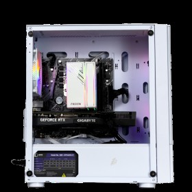 Ігровий ПК Game-X LOCKON — Ryzen 5 5500 + RTX 5050 | White