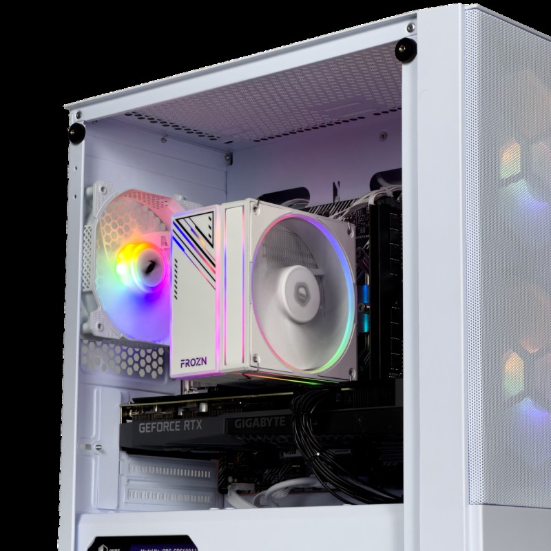 Ігровий ПК Game-X LOCKON — Ryzen 5 5500 + RTX 5050 | White