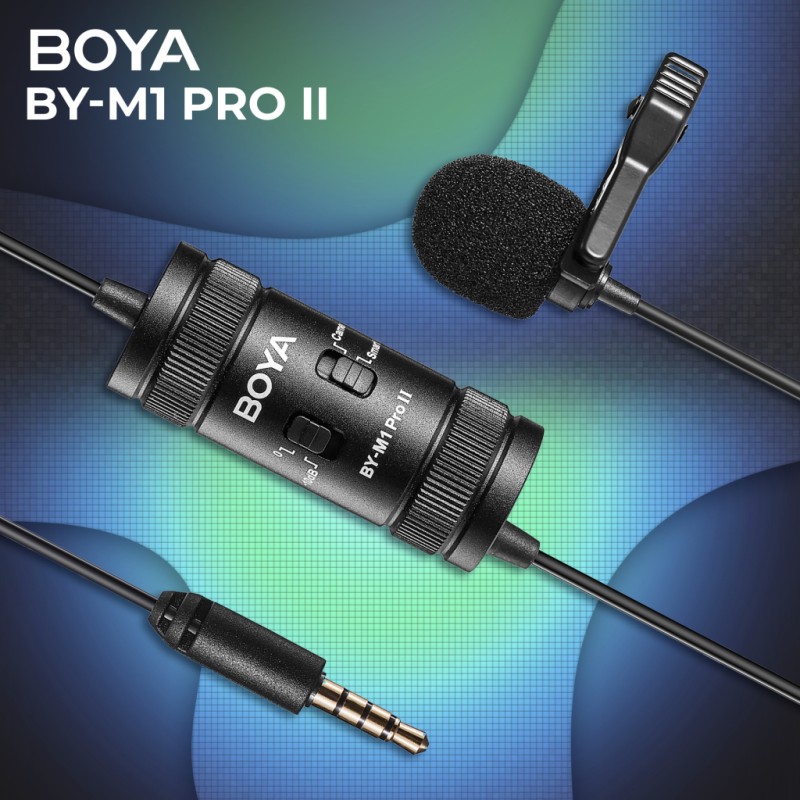 Мікрофон Boya BY-M1 Pro II Black (BY-M1 Pro II)