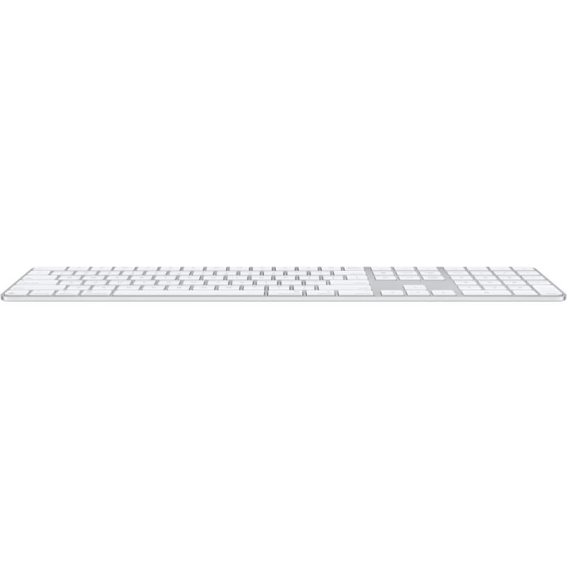 Клавіатура Apple Magic Keyboard with Touch ID Bluetooth/USB UA White (MXK73UA/A)
