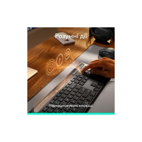 Клавіатура Logitech Slim Solar+ Bluetooth Graphite (920-013764)