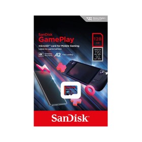 Карта пам'яті SanDisk 128GB microSD class 10 UHS-I U3 V30 A2 GamePlay