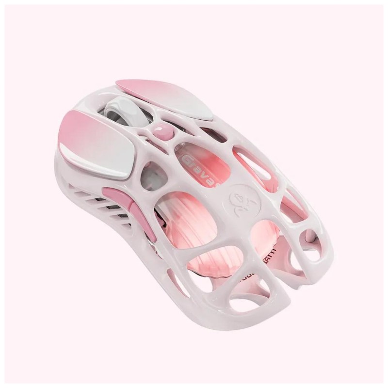 Мишка GravaStar Mercury M1 Pro Wireless/Bluetoot/USB Sakura Pink (GRAVASTARM1PRO_PNK)