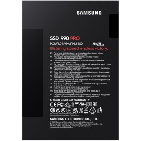 Накопитель SSD M.2 2280 1TB 990 PRO Samsung (MZ-V9P1T0BW)
