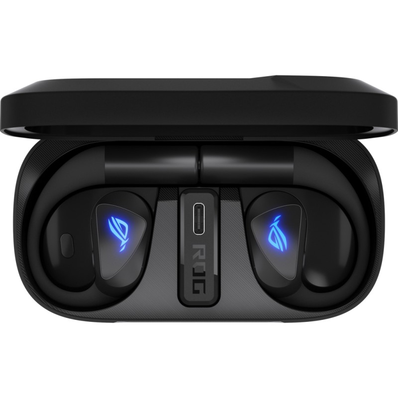 Навушники ASUS ROG Cetra Open Wireless/Bluetooth Black (90YH0450-BTUA00)