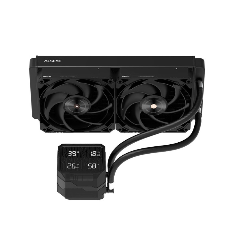 Система жидкостного охлаждения Alseye Q240 Plus(Black) (AS.02.11.0021)