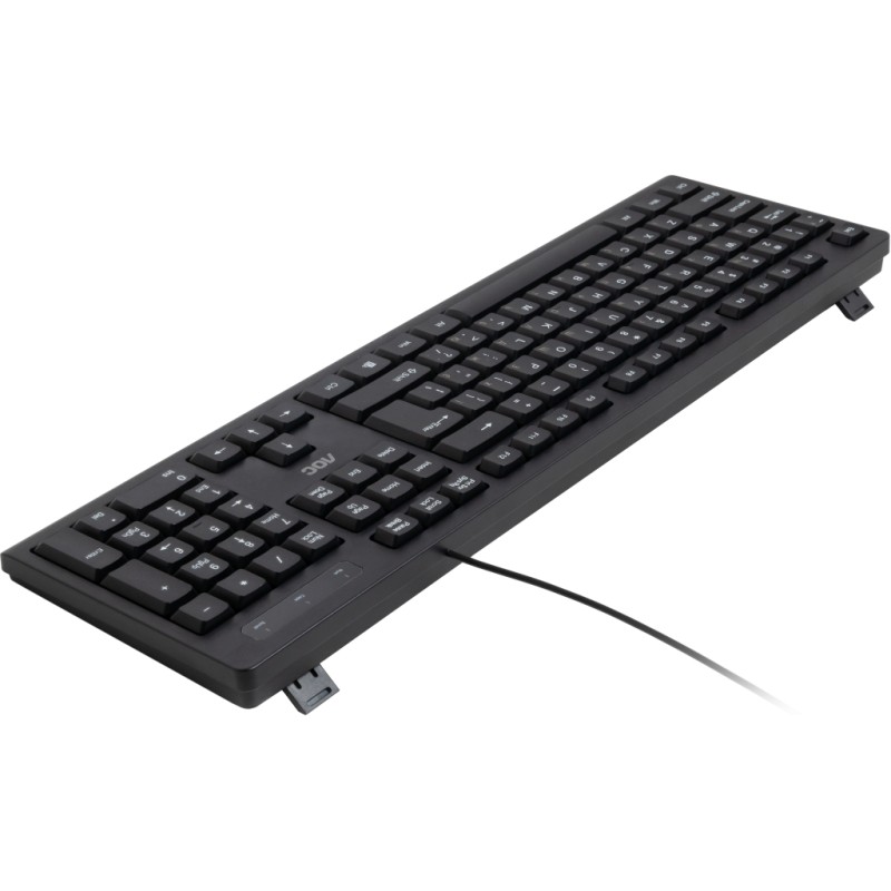 Клавіатура AOC KB100B USB UA Black (KB100B/97)
