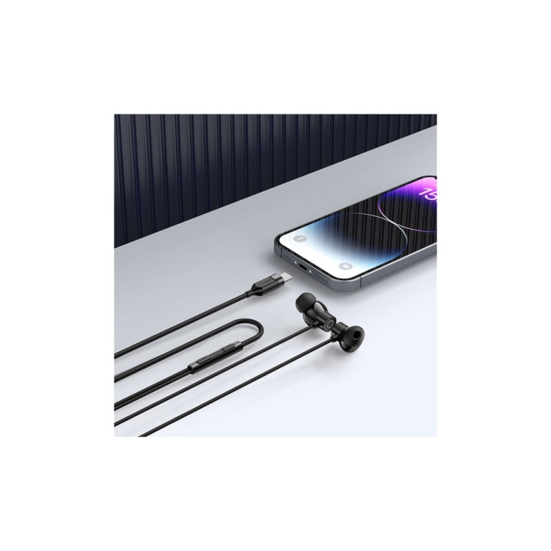 Навушники Acefast L10 USB-C Black (6974316285335)