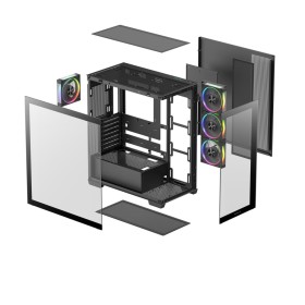 Корпус для ПК Deepcool CG580 4F V2 Black (R-CG580-BKADA4-G-2)
