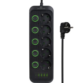 Сетевой фильтр питания XoKo XK-SP-5-2-1-BK