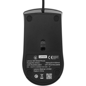 Мишка Lenovo 120 USB Black (GY51L52636)