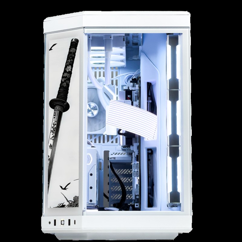Ігровий ПК комп'ютер "YAMATO WHITE GODLIKE" 7 9800X3D • RTX 5080 WHITE • 32 GB DDR5 • 2TB 990 PRO