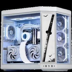 Ігровий ПК комп'ютер "YAMATO WHITE GODLIKE" 7 9800X3D • RTX 5080 WHITE • 32 GB DDR5 • 2TB 990 PRO