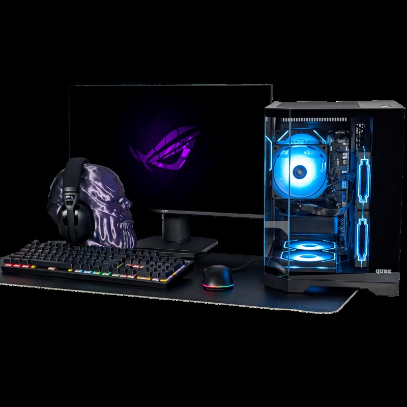 Ігровий комплект Game-X "NIGHTPULSE" Ryzen 5 7500F • RTX 5060 Ti • 200Hz MSI • Повний Gaming Set