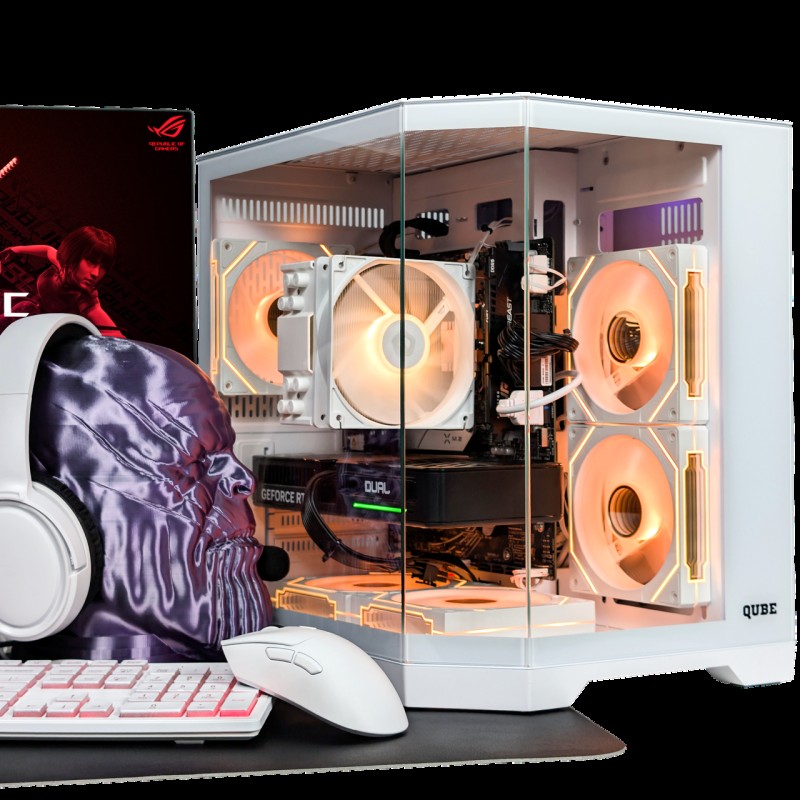 Ігровий комплект Game-X "NIGHTPULSE LITE" Ryzen 5 5500 • RTX 5060 Ti • MSI 180Hz • Full Gaming Setup