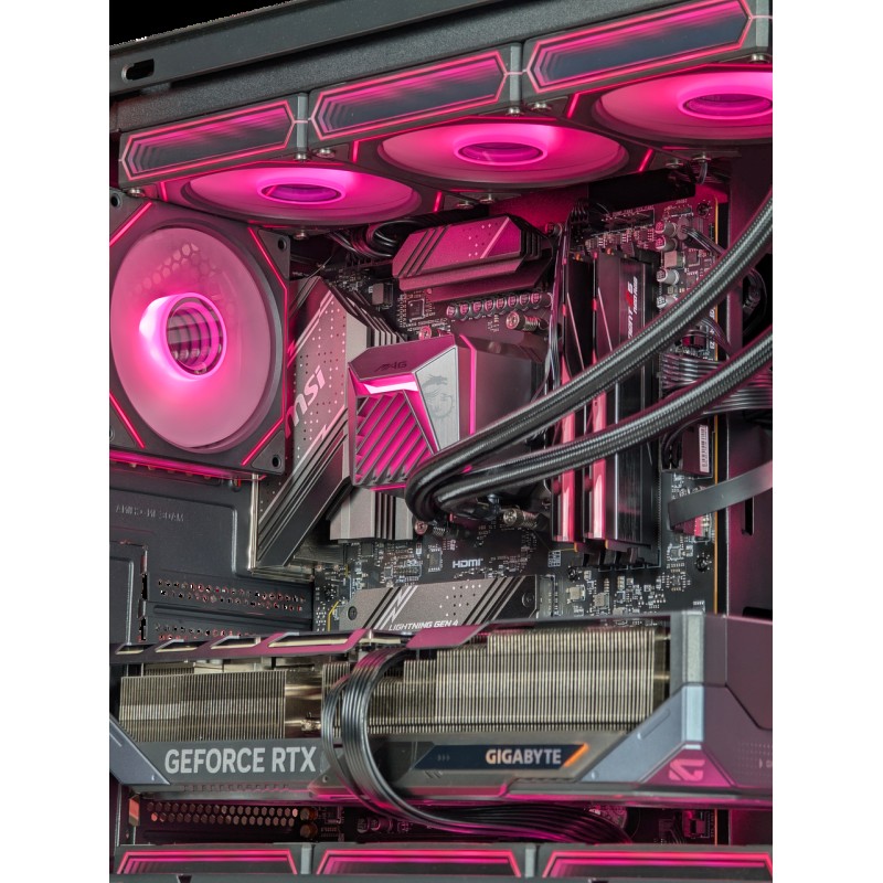 Игровой ПК компьютер Intel i5 14400F/RX 9070 XT 16GB "RONI"