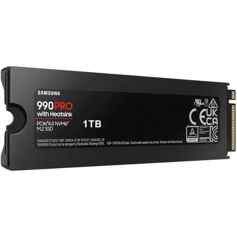 Накопитель SSD M.2 2280 1TB 990 PRO with Heatsink Samsung (MZ-V9P1T0CW)