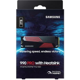 Накопитель SSD M.2 2280 2TB 990 PRO with Heatsink Samsung (MZ-V9P2T0CW)