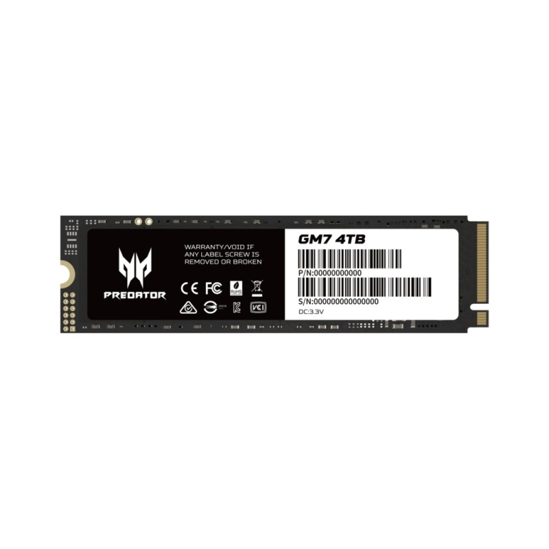 Накопичувач SSD M.2 2280 4TB GM7 Acer Predator (BL.9BWWR.120)