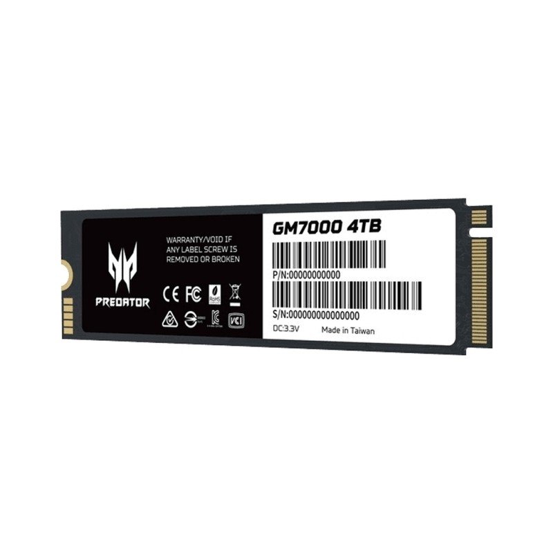 Накопитель SSD M.2 2280 4TB GM7000 Acer Predator (BL.9BWWR.107)