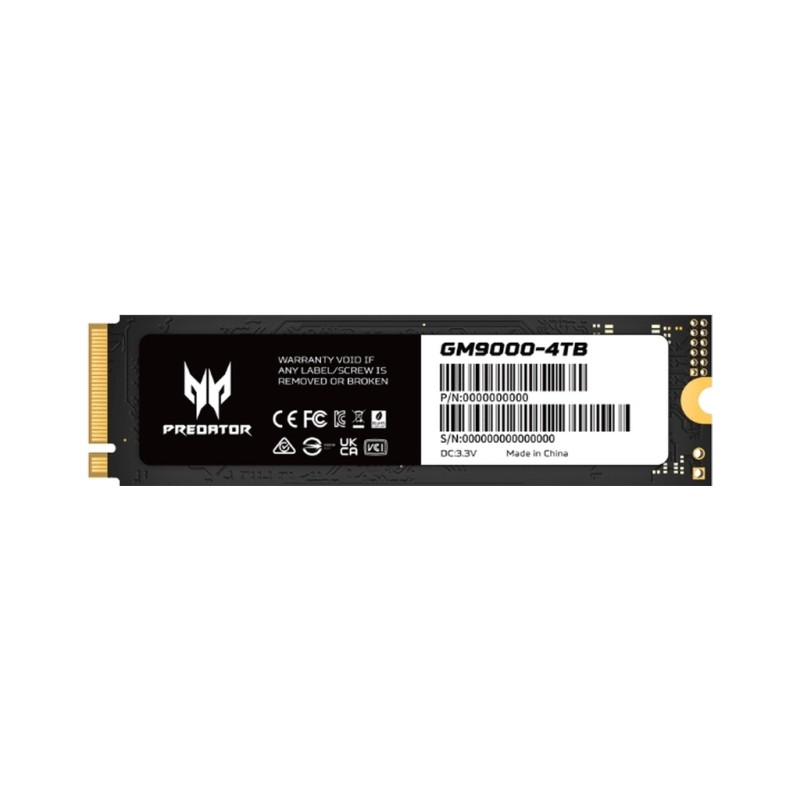 Накопитель SSD M.2 2280 4TB GM9000 Acer Predator (BL.9BWWR.131)