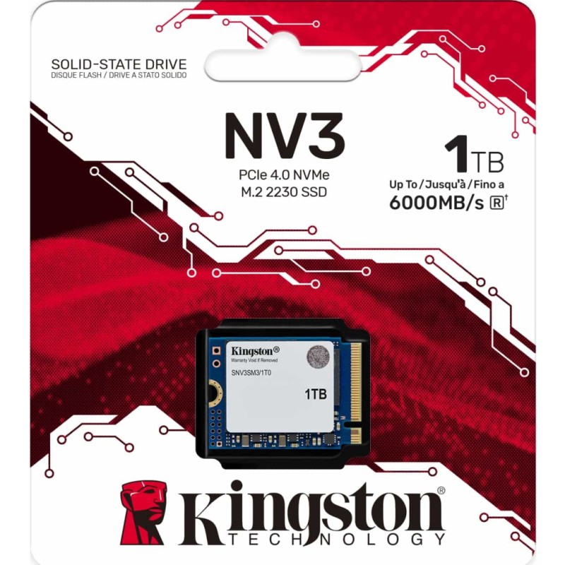 Накопитель SSD M.2 2230 1TB NV3 Kingston (SNV3SM3/1T0)
