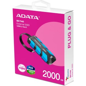 Накопитель SSD USB 3.2 2TB SC740 ADATA (SC740-2000G-CBU)