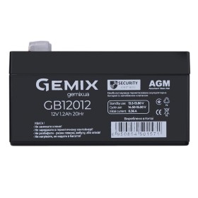 Батарея к ИБП Gemix GB 12В 1.2Ач (GB12012)
