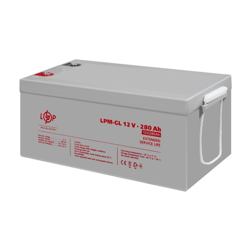 Батарея к ИБП LogicPower LPM-GL 12V - 280Ah (13185)
