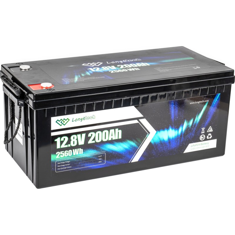 Батарея LiFePo4 Longttech 12.8V - 200Ah (LAR12200-G4D-R32)