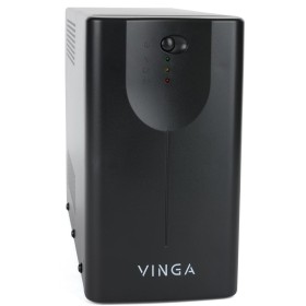 Пристрій безперебійного живлення Vinga LED 600VA metal case with USB