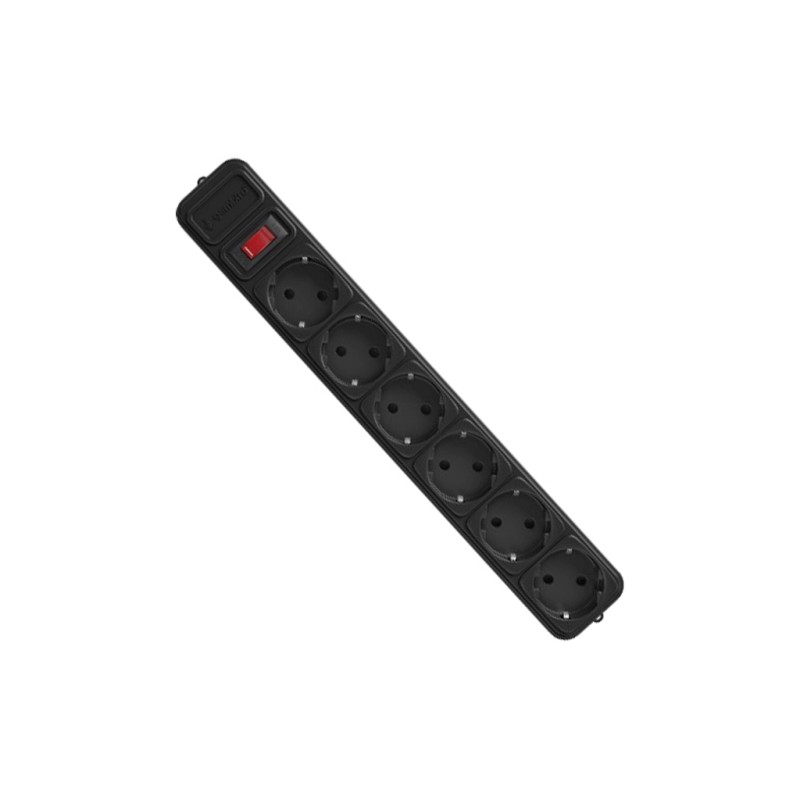 Сетевой фильтр питания Gembird SPG6-G-6B