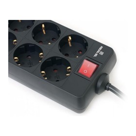 Сетевой фильтр питания REAL-EL REAL-EL RS-8 PROTECT, 1.8m, black (EL122300021)