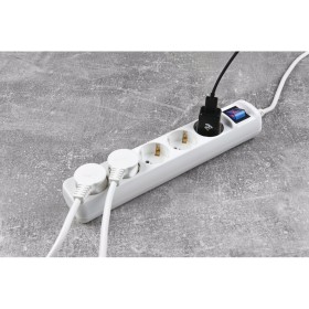 Сетевой фильтр питания 2E 5xSchuko, 3м (2E-U05ESM3)