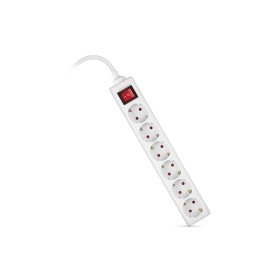 Сетевой фильтр питания REAL-EL RS-6 Protect M 1.8m, white (EL122300031)