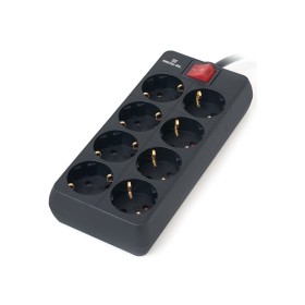 Сетевой фильтр питания REAL-EL RS-8 Protect 5m, black (EL122300024)