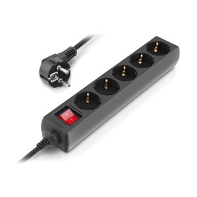 Сетевой фильтр питания REAL-EL RS-Protect M 1.8m, black (EL122300026)