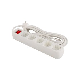 Сетевой фильтр питания ColorWay CW-PSEA55W, 5 розеток/ 5M white