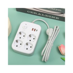 Сетевой фильтр питания XoKo XK-SP-4-2-1-WH