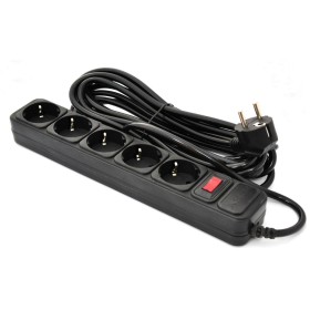 Мережевий фільтр живлення Patron EXT-PN-SP-16510 10m Black (EXT-PN-SP-16510)