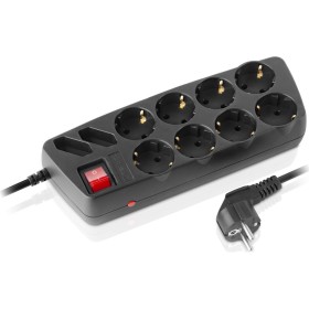 Сетевой фильтр питания REAL-EL REAL-EL RS-10 Protect, 3m, black (EL122300039)