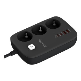 Сетевой фильтр питания ColorWay CW-CHE34PDB 3 роз/4USB GaN3 Pro (CW-CHE34PDB)