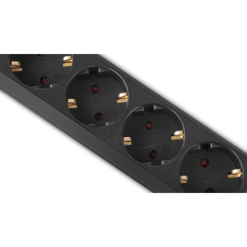 Сетевой фильтр питания REAL-EL RS-PROTECT 605 3m, black (EL122300041)