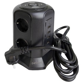 Сетевой фильтр питания Patron SP-1663-USBTW (EXT-PN-SP-1663-USBTW)