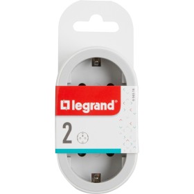 Сетевой разветвитель Legrand СТАНДАРТ 2х2К+З фронтальні