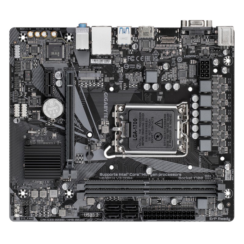 Материнская плата GIGABYTE H610M H V3 DDR4