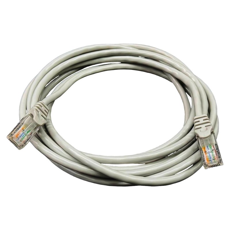 Патч-корд 1м UTP cat.5e, CU, 24AWG, серый GEAR (GPC-UTPCURJ45-1G)
